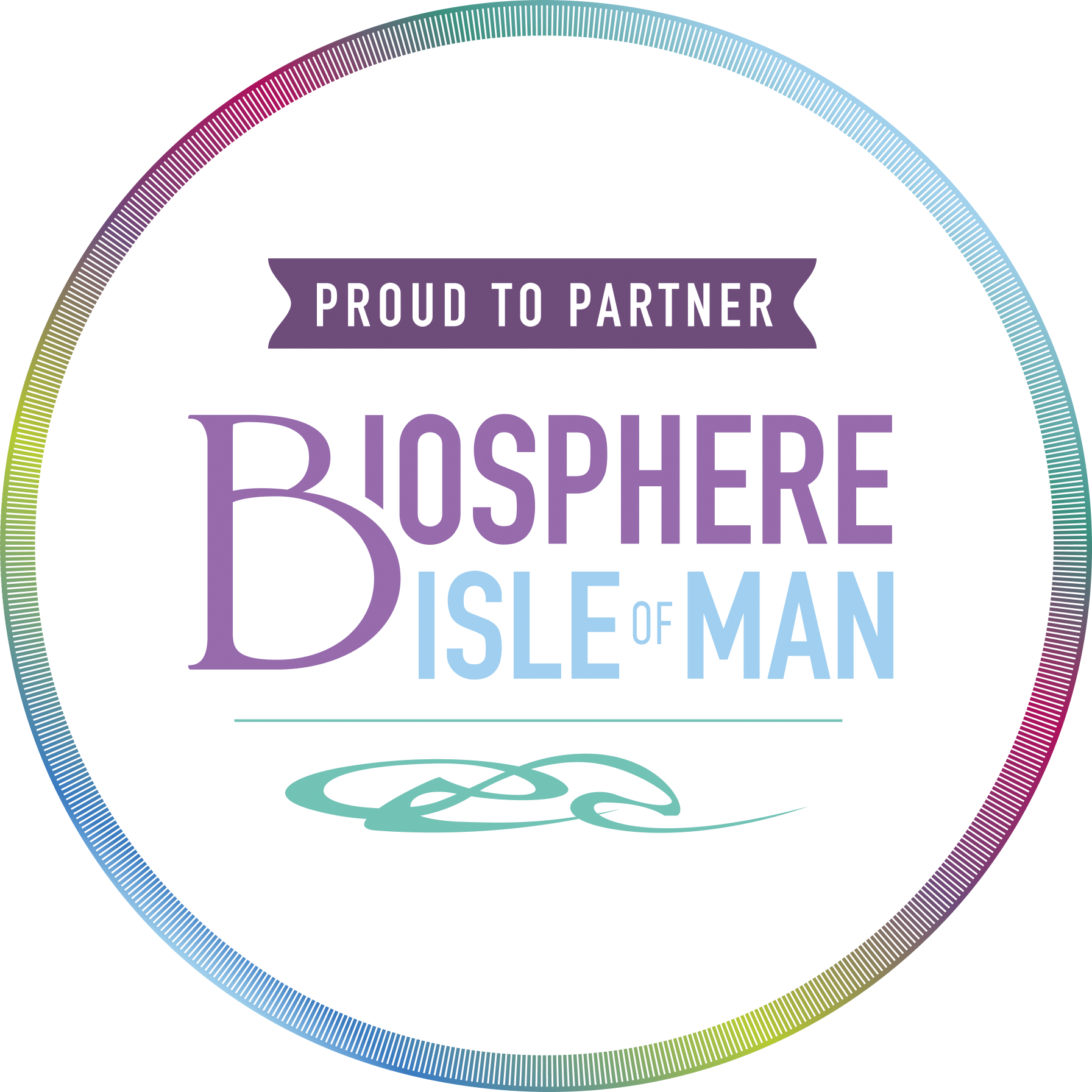 Partner of Biosphere Isle of Man badge
