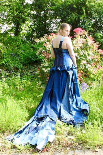 Lucia's Recycled Denim Dress